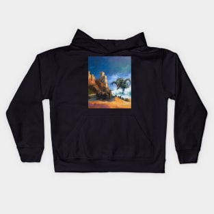 Monstrous Creature Of The Sea Depths Kids Hoodie